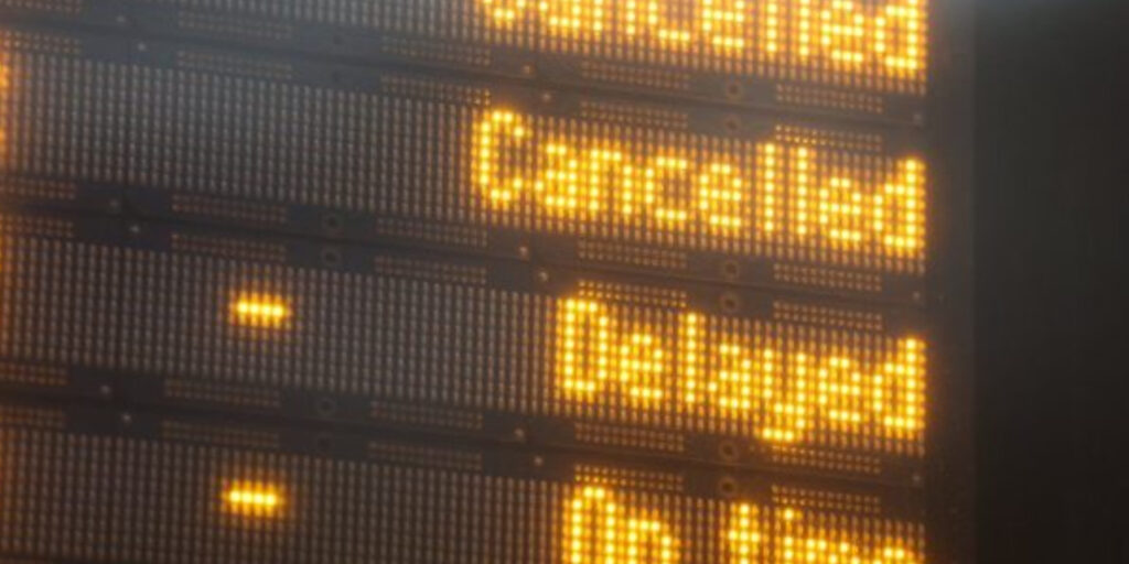 208,000 Train Services Cancelled in UK in 2023