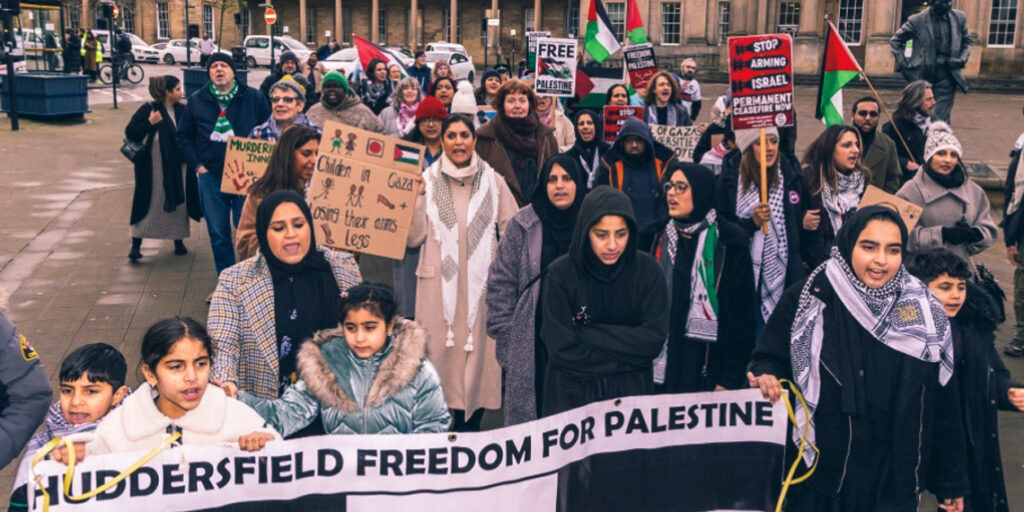 Hundreds March for Palestine Across UK