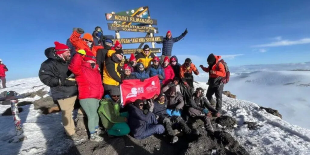 Kilimanjaro Climbers Raise £180,000 for Birmingham Children’s Hospital