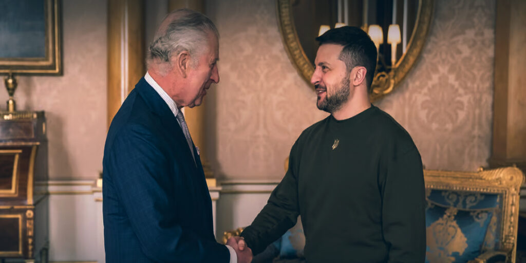 Ukrainian President to Meet King Charles in UK Ukrainian President to Meet King Charles in UK