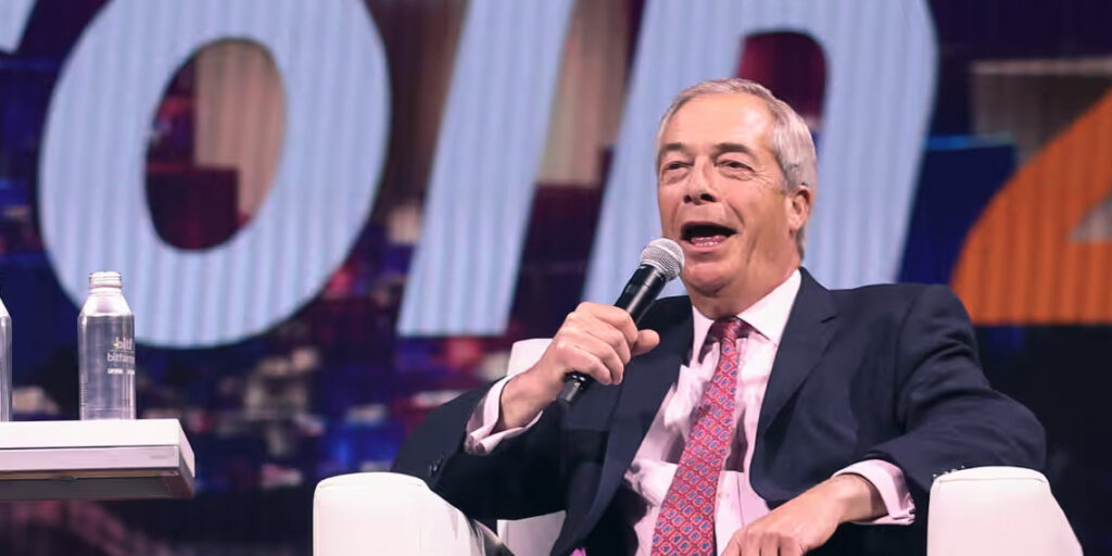 Reform UK Accepts Bitcoin Donations