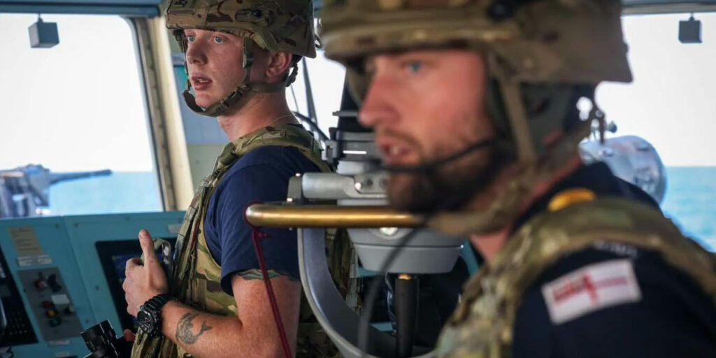 Royal Navy Warship Joins Exercise in South China Sea