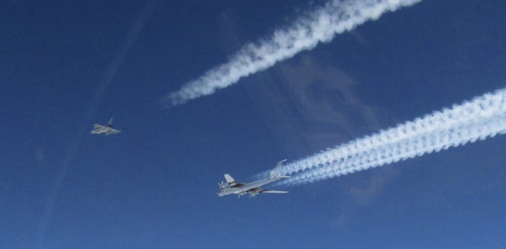 RAF Typhoons Intercept 15 Russian Aircraft Near NATO Airspace