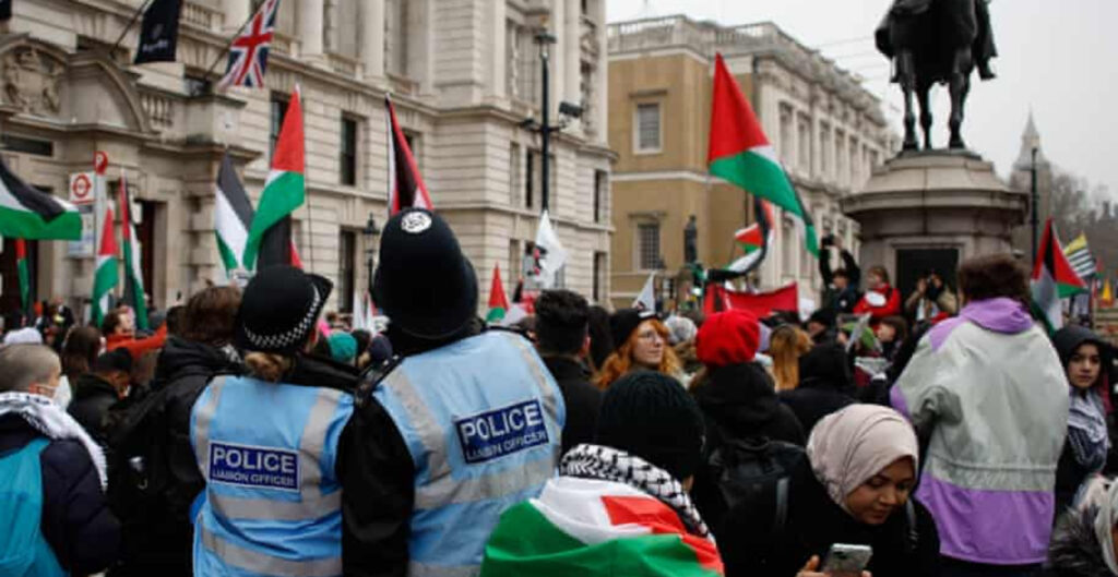 UK Union Leaders Condemn Arrests Over Pro-Palestinian Protest
