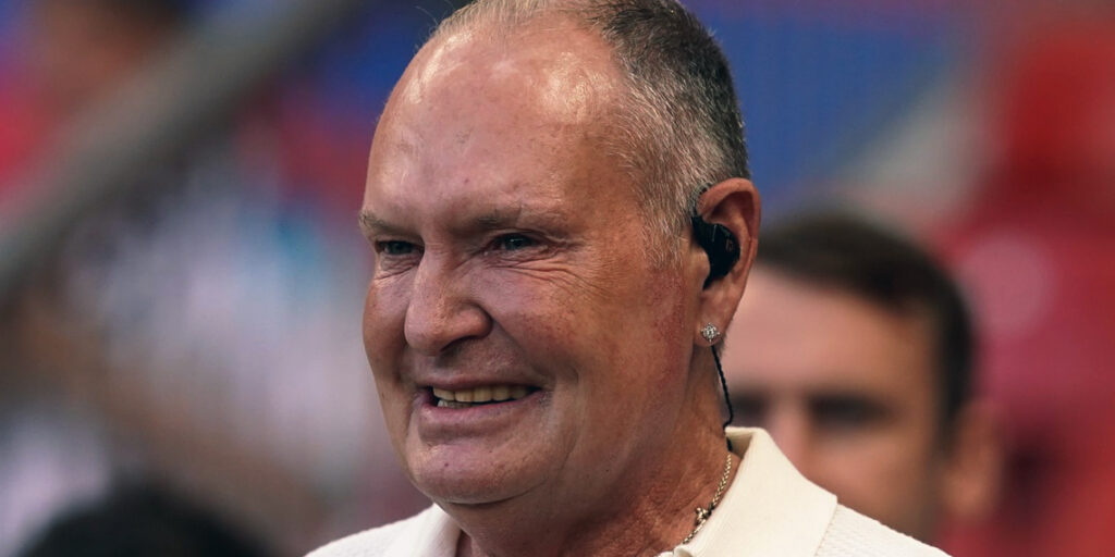 England Football Legend Paul Gascoigne in Hospital