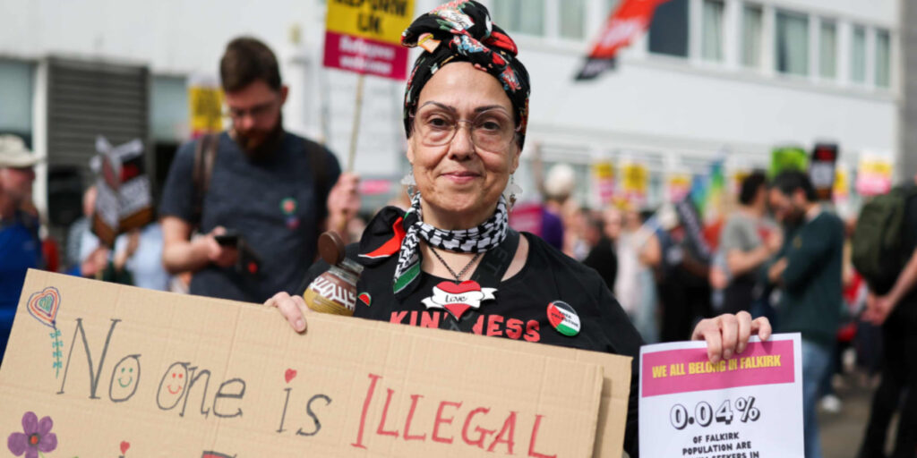 Refugee Hotel Protest Sparks Clash in Scotland