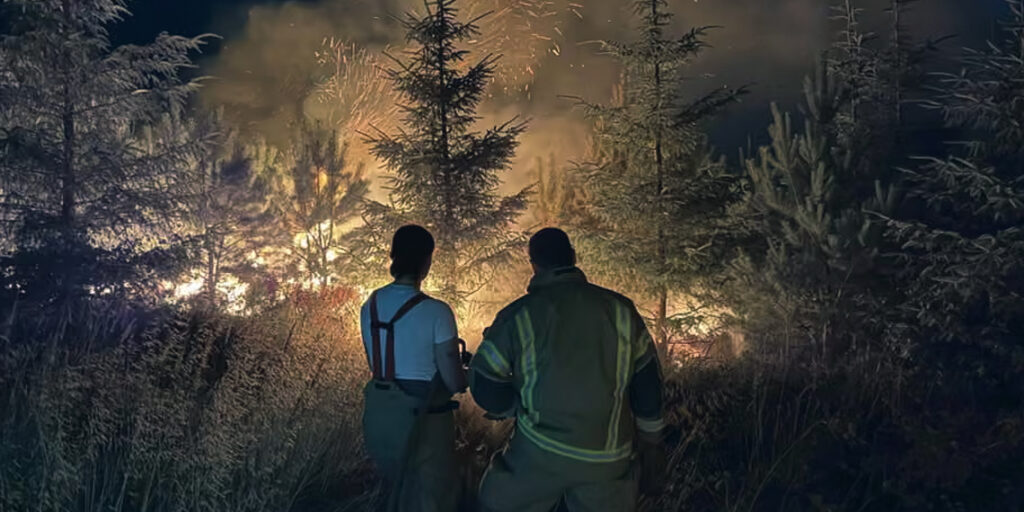 UK Wildfires on Course to Break All-Time Record in 2025