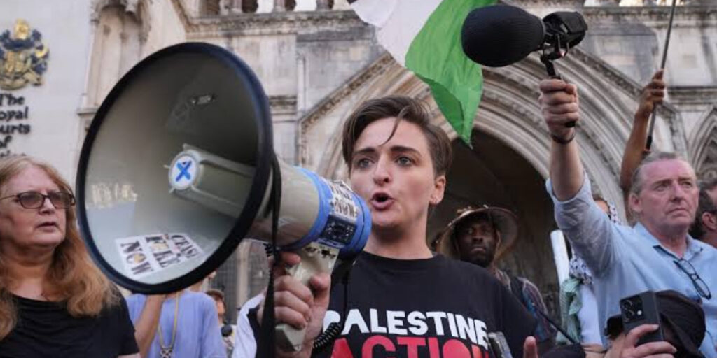 UK Police Crack Down on Protests Backing Palestine Action UK Police Crack Down on Protests Backing Palestine Action