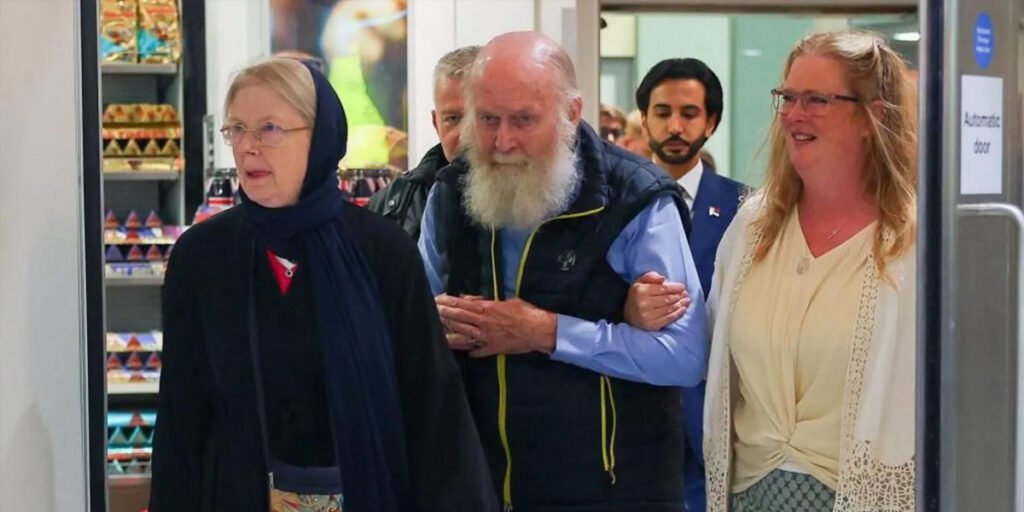 Elderly UK Couple Freed After Taliban Captivity Elderly UK Couple Freed After Taliban Captivity