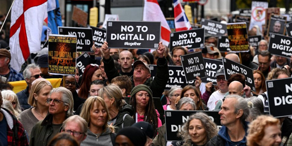 Thousands Protest Against UK Digital ID Plans Thousands Protest Against UK Digital ID Plans