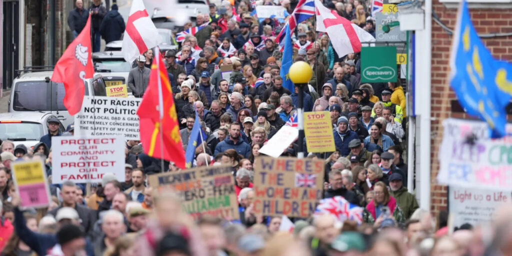 Protest Erupts Over Plan to House 600 Asylum Seekers