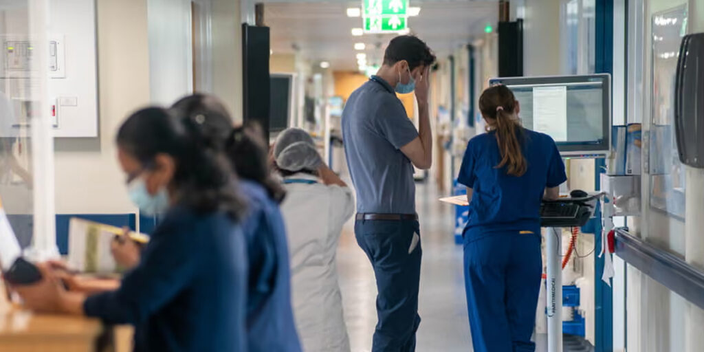 NHS Nurses Report Burnout & Overwork